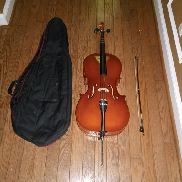 2005 Scherl & Roth 3/4 Cello Antonius Stradivarius Copy R50E2 Includes Case Bow